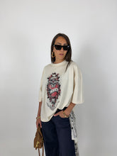 Carica l'immagine nel visualizzatore di Gallery, GIOLÍA CLUB T-SHIRT CREAM