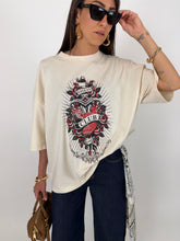 Carica l'immagine nel visualizzatore di Gallery, GIOLÍA CLUB T-SHIRT CREAM