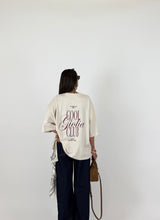 Carica l'immagine nel visualizzatore di Gallery, GIOLÍA CLUB T-SHIRT CREAM