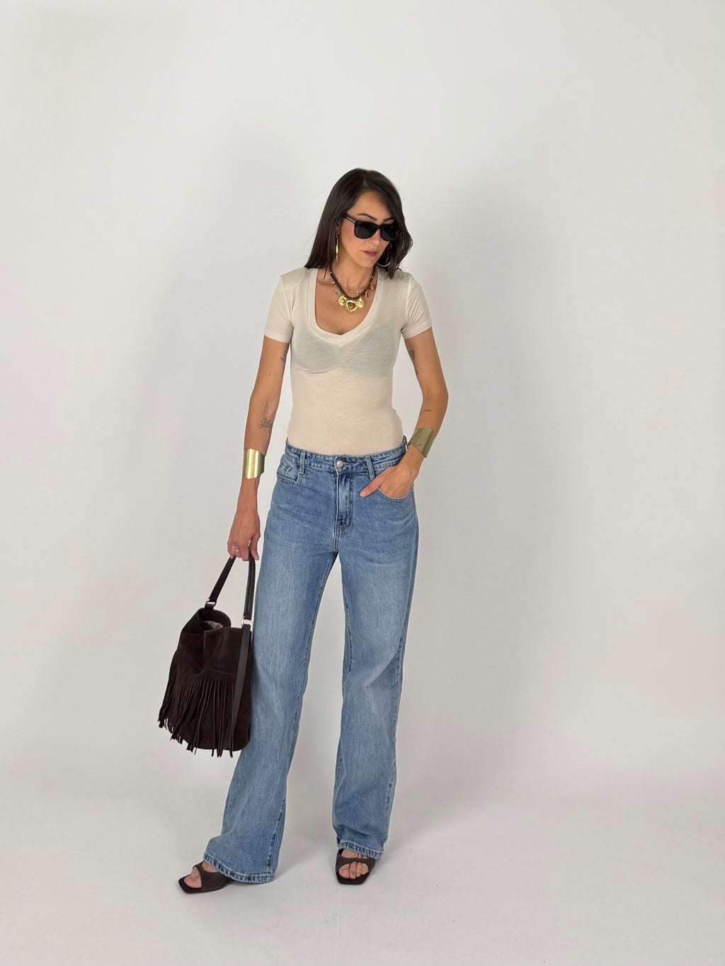 T-SHIRT LIGHTSHOL BEIGE