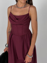 Carica l'immagine nel visualizzatore di Gallery, HONEY DRESS BORDEAUX
