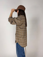 Carica l'immagine nel visualizzatore di Gallery, SHIRT CHECK LIGHT BROWN
