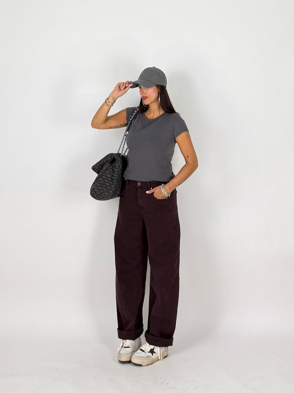 JEANS MALL AUBERGINE