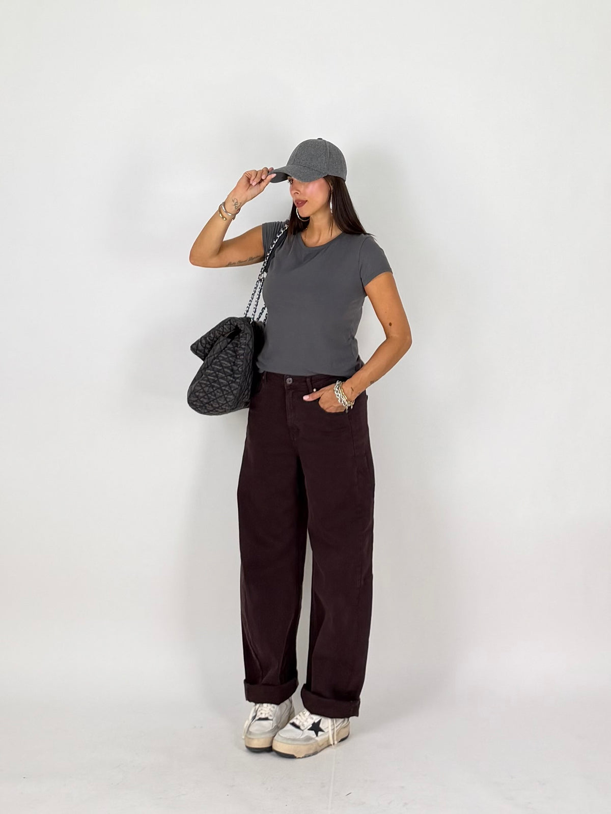 JEANS MALL AUBERGINE