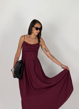 Carica l'immagine nel visualizzatore di Gallery, HONEY DRESS BORDEAUX

