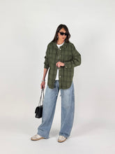 Carica l'immagine nel visualizzatore di Gallery, SHIRT CHECK DENIM OLIVE
