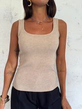 Carica l&#39;immagine nel visualizzatore di Gallery, CANOTTA RIBS BEIGE
