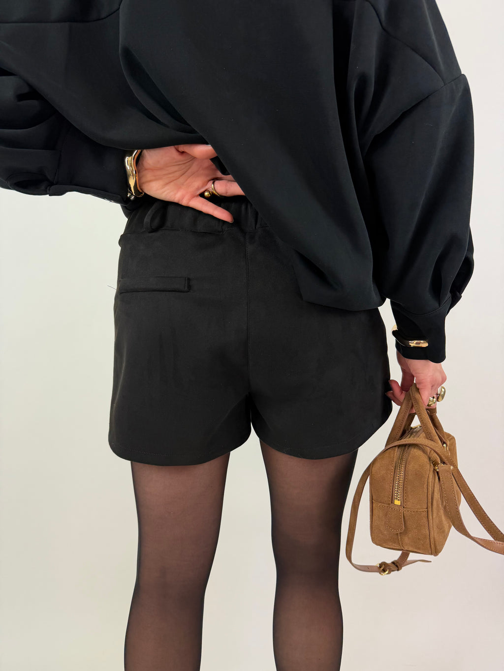 BERMUDINO SUEDE NERO