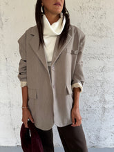 Carica l&#39;immagine nel visualizzatore di Gallery, BLAZER LOOSE FIT TAUPE
