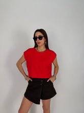 Carica l'immagine nel visualizzatore di Gallery, T-SHIRT SQUARE ROSSO
