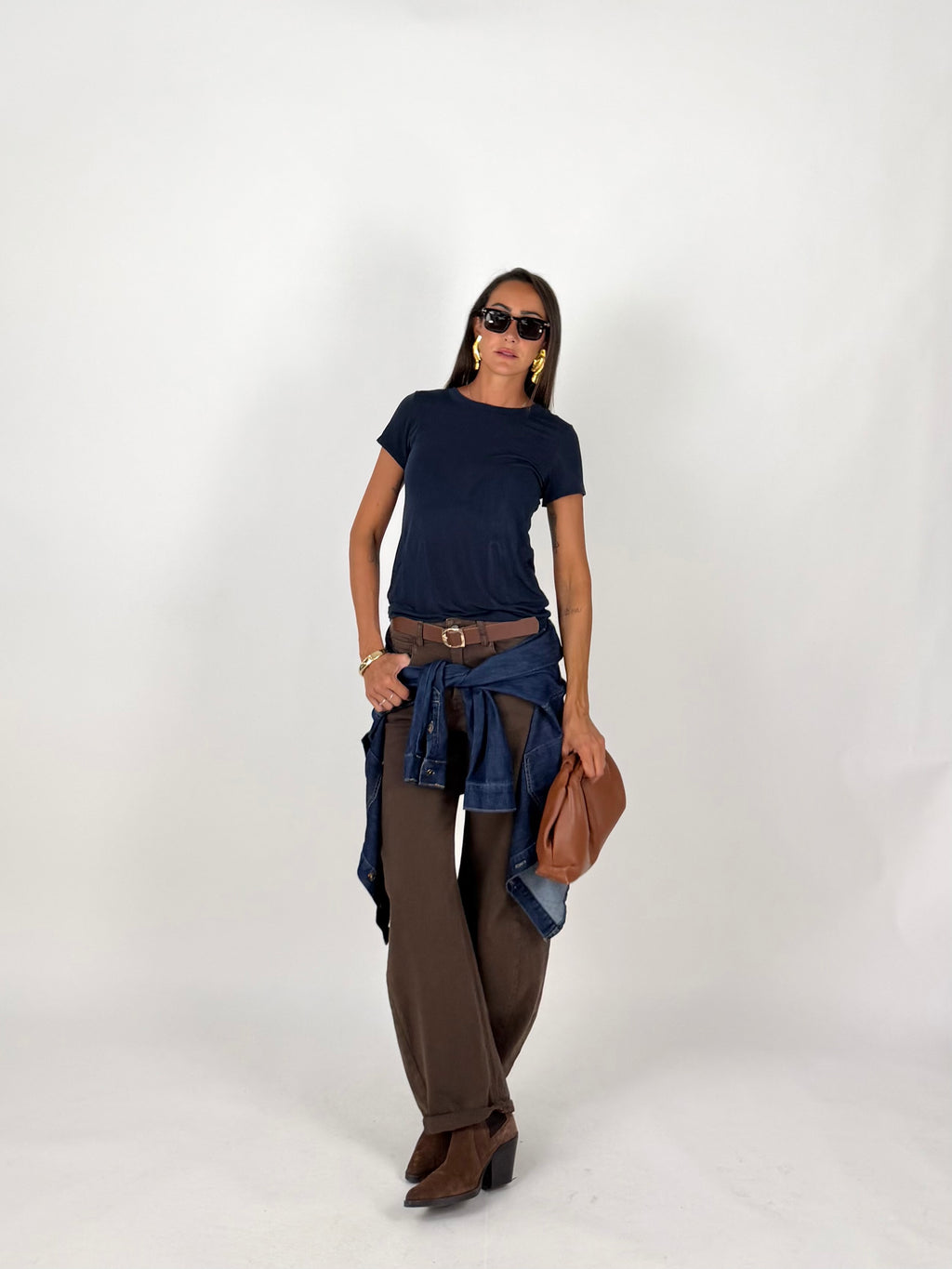 T-SHIRT VEIL BLU