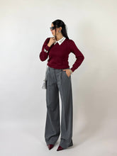 Carica l&#39;immagine nel visualizzatore di Gallery, PULL CHIC BORDEAUX
