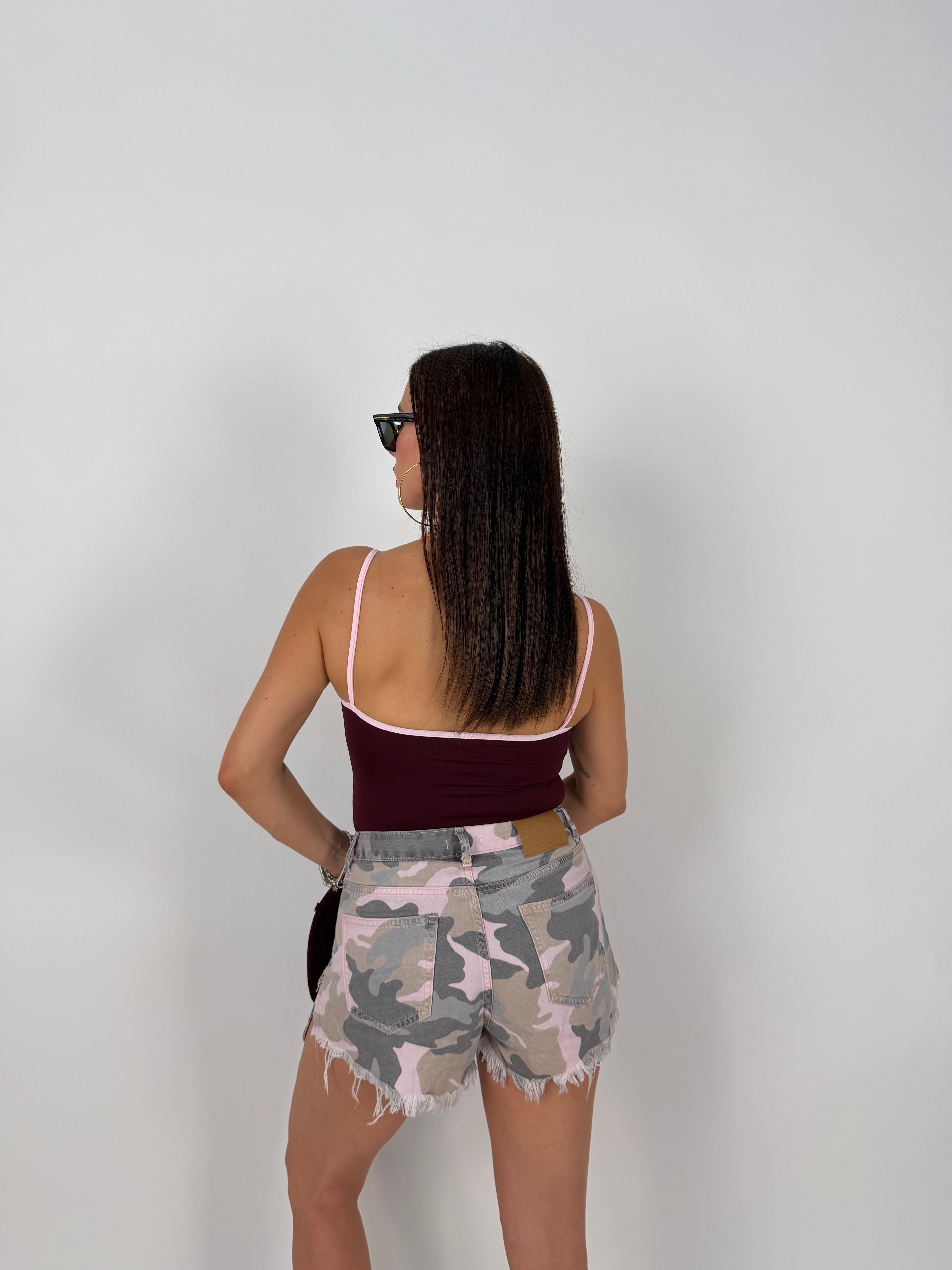 BODY CONTRAST WINE PINK