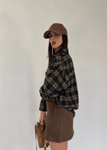 Carica l&#39;immagine nel visualizzatore di Gallery, CAMICIA CHECK NERA
