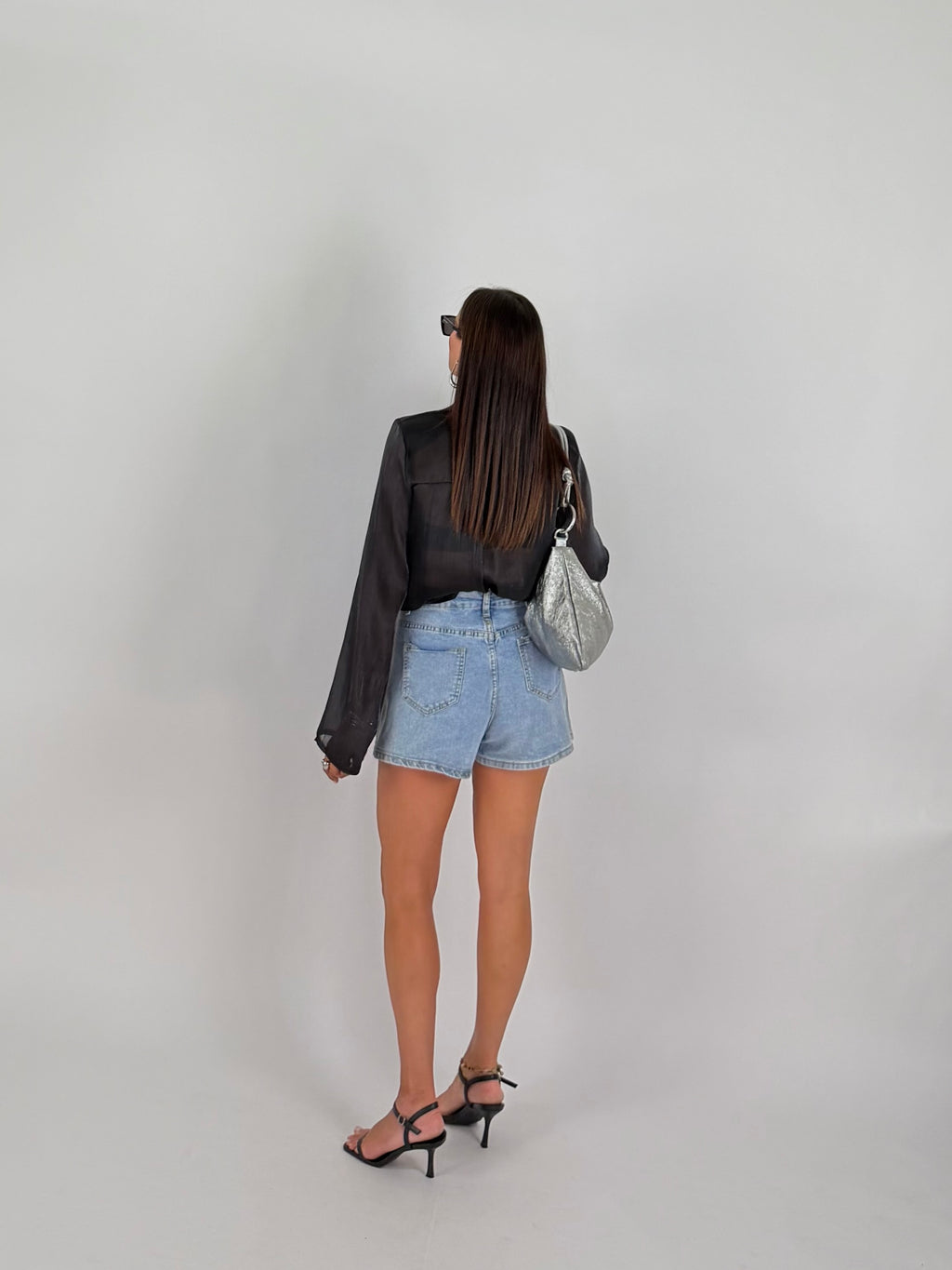 CAMICIA VOILE NERA