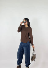 Carica l&#39;immagine nel visualizzatore di Gallery, MAGLIA SPOKE CHOCO
