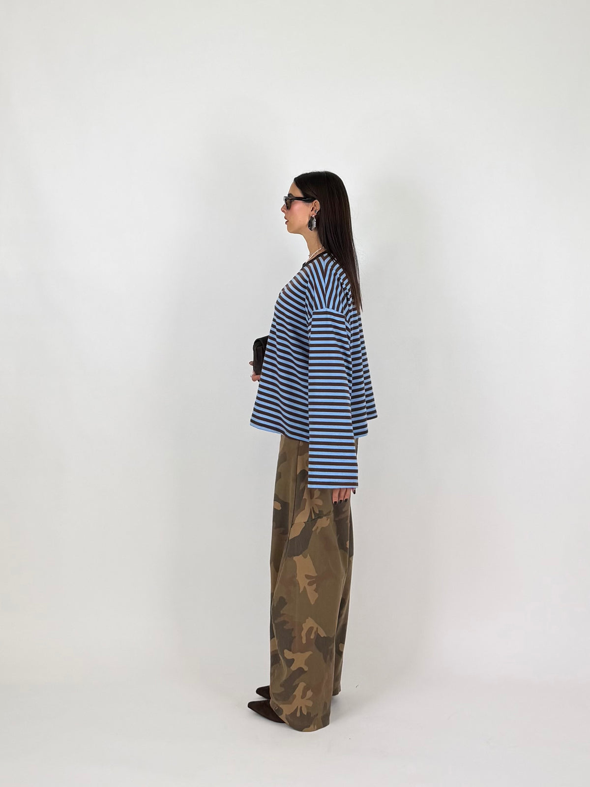 MAGLIA STRIPES SKY