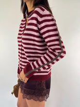 Carica l&#39;immagine nel visualizzatore di Gallery, CARDIGAN STRIPES ROSA
