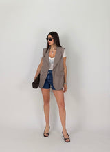 Carica l'immagine nel visualizzatore di Gallery, GILET ONE TAUPE
