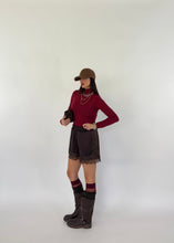 Carica l&#39;immagine nel visualizzatore di Gallery, MAGLIA DOLCEVITA BORDEAUX
