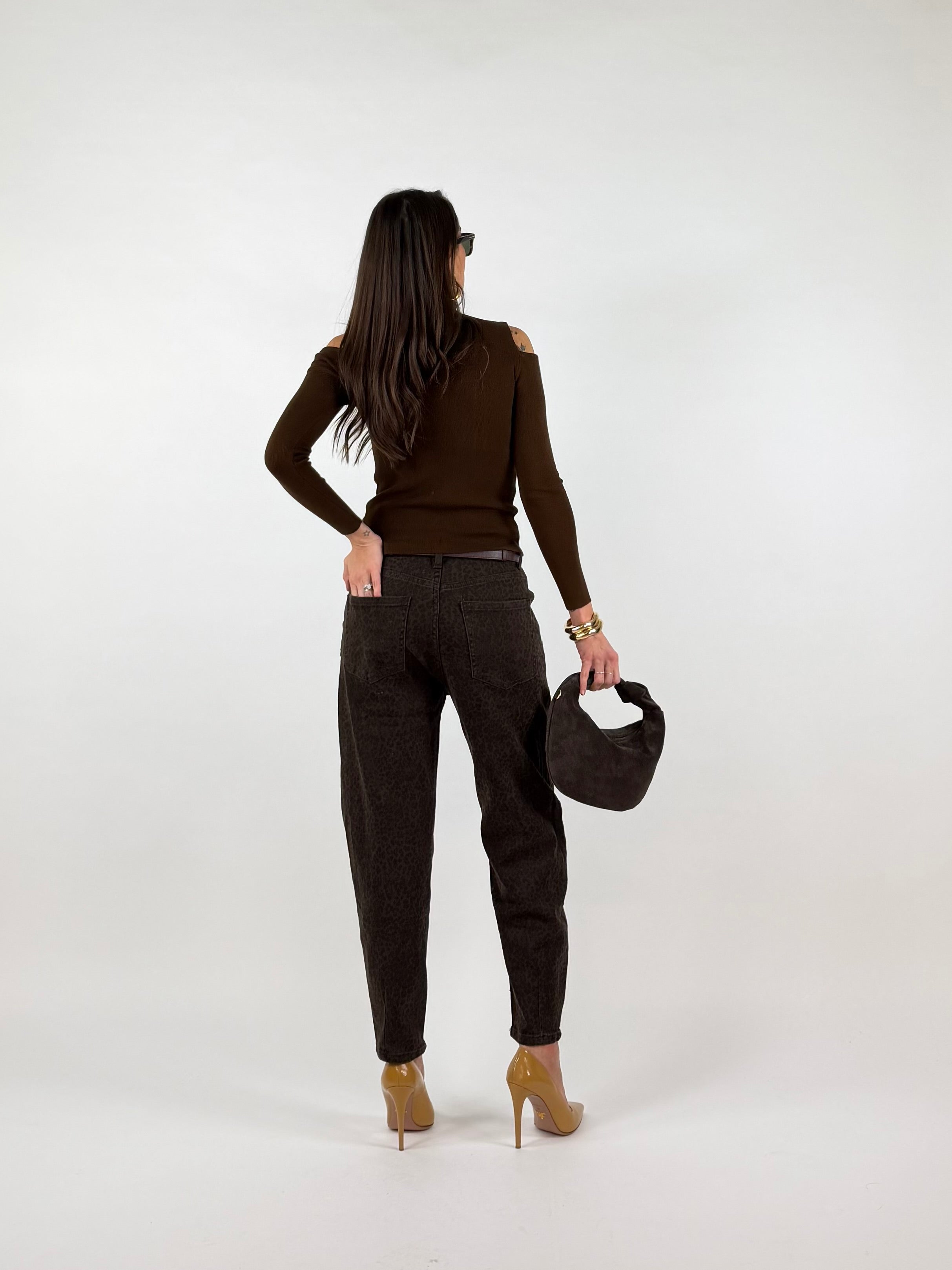 MOON BAG BROWN