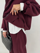 Carica l&#39;immagine nel visualizzatore di Gallery, TUTA GLOBE BORDEAUX
