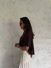 Carica l&#39;immagine nel visualizzatore di Gallery, TOP ROUND BROWN
