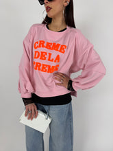 Carica l'immagine nel visualizzatore di Gallery, FELPA CRÈME ROSA
