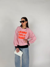 Carica l'immagine nel visualizzatore di Gallery, FELPA CRÈME ROSA
