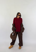 Carica l&#39;immagine nel visualizzatore di Gallery, T-SHIRT SHOL BORDEAUX
