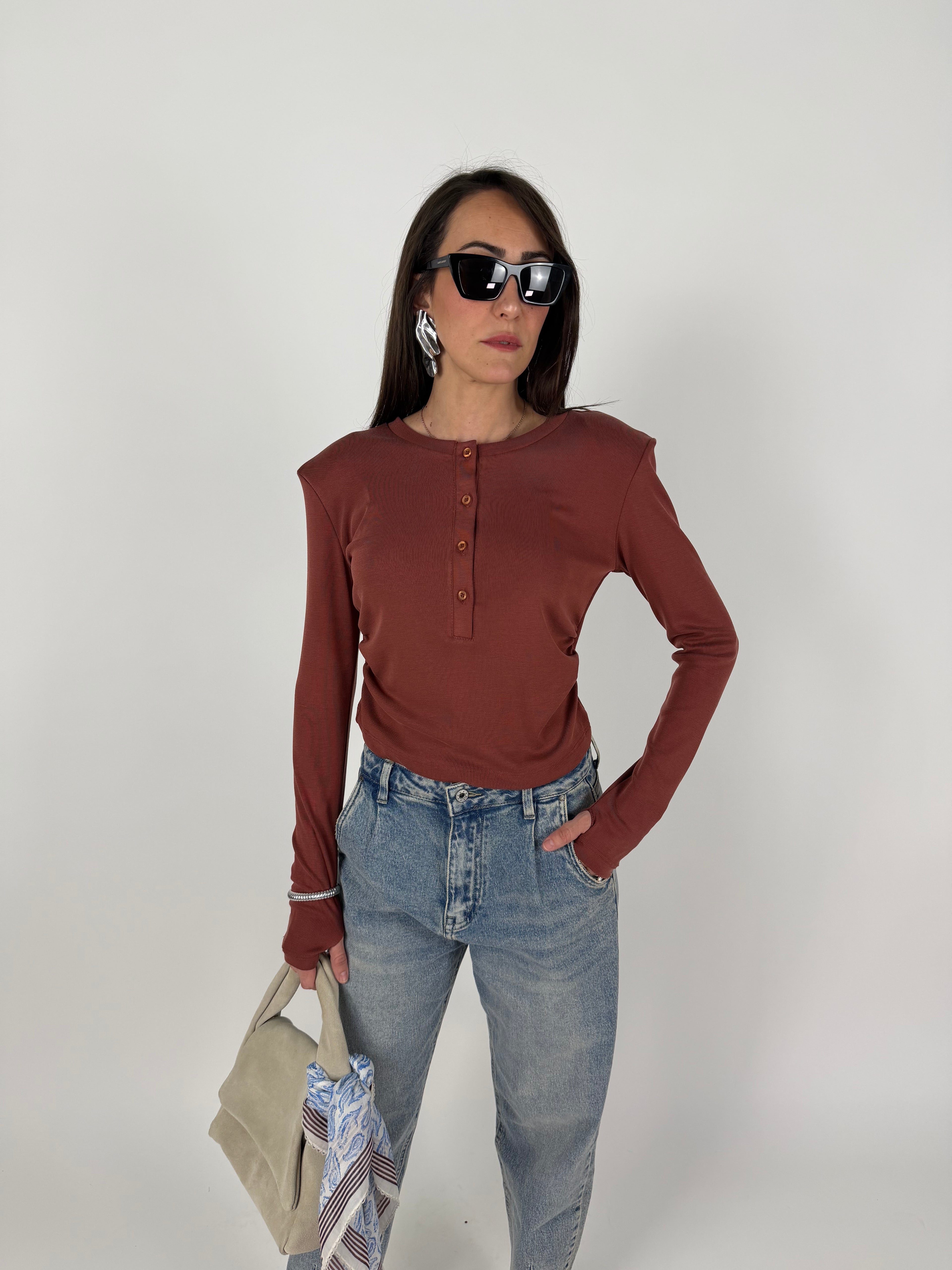 MAGLIA MOUSSE RAME