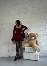 Carica l&#39;immagine nel visualizzatore di Gallery, Fable dress bordeaux
