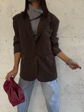 Carica l&#39;immagine nel visualizzatore di Gallery, BLAZER LOOSE FIT CAFFÈ
