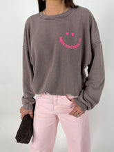 Carica l'immagine nel visualizzatore di Gallery, FELPA SMILE CACAO
