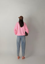 Carica l'immagine nel visualizzatore di Gallery, FELPA SMILE ROSA
