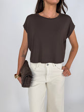 Carica l'immagine nel visualizzatore di Gallery, T-SHIRT SQUARE CHOCO
