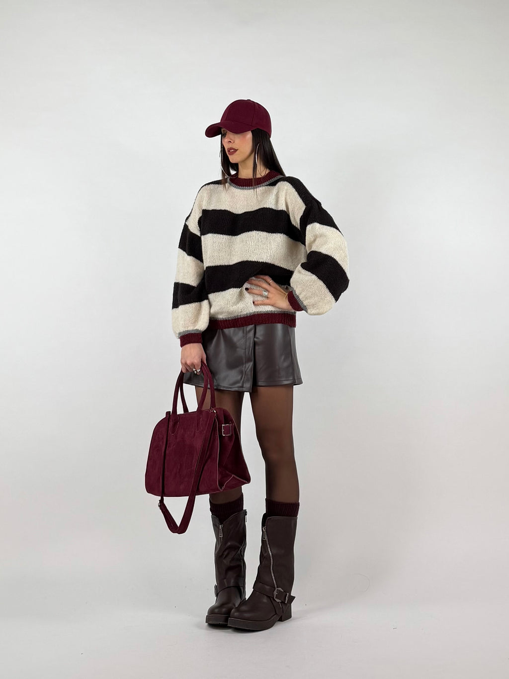ROW BAG BORDEAUX