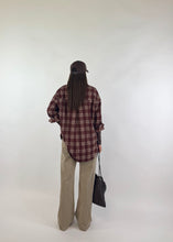 Carica l&#39;immagine nel visualizzatore di Gallery, CAMICIA CHECK ROSSA
