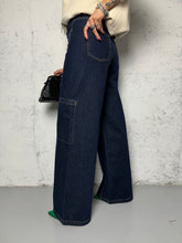 Carica l&#39;immagine nel visualizzatore di Gallery, jeans blue pocket
