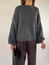Carica l&#39;immagine nel visualizzatore di Gallery, PULL SOFT GRIGIO SCURO
