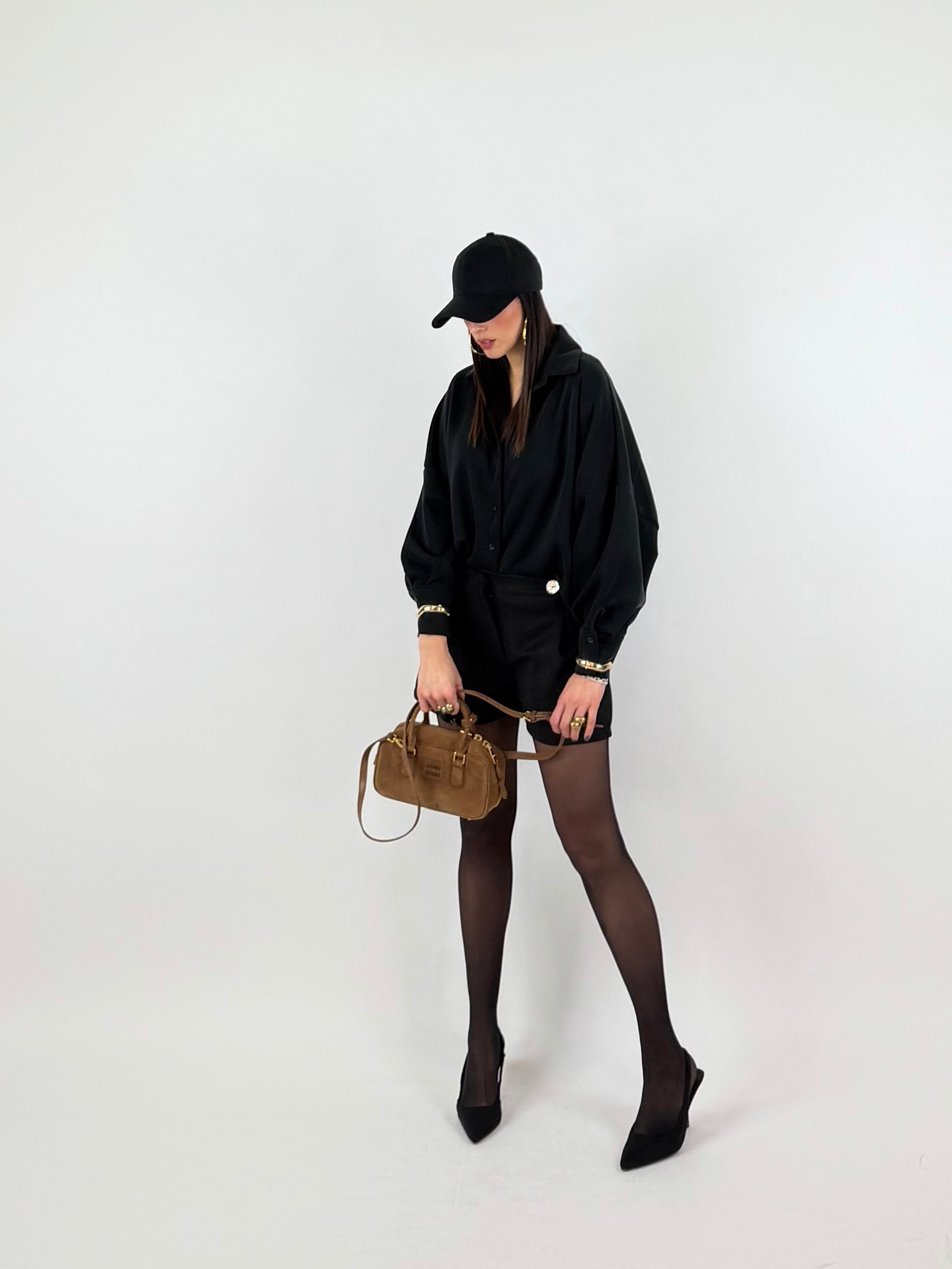 BERMUDINO SUEDE NERO