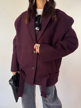 Carica l'immagine nel visualizzatore di Gallery, COAT PURPLE BELT
