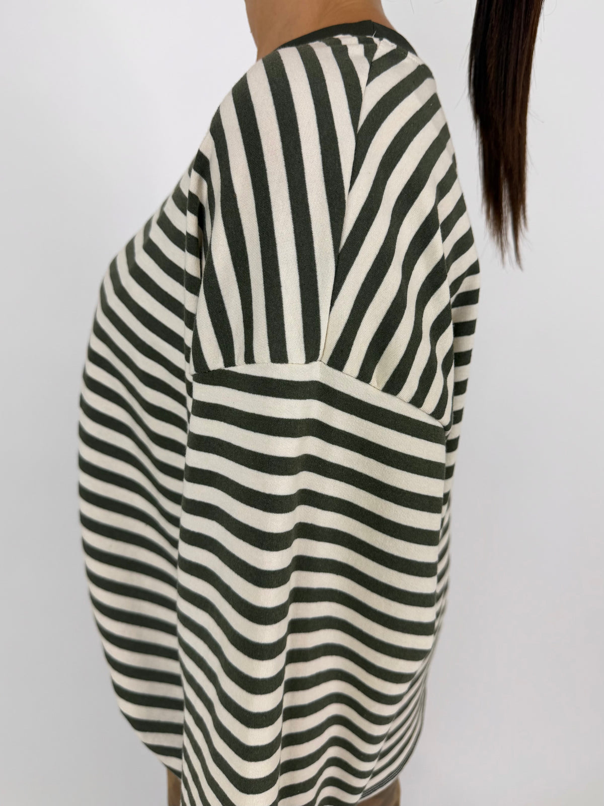 MAGLIA STRIPES GREEN