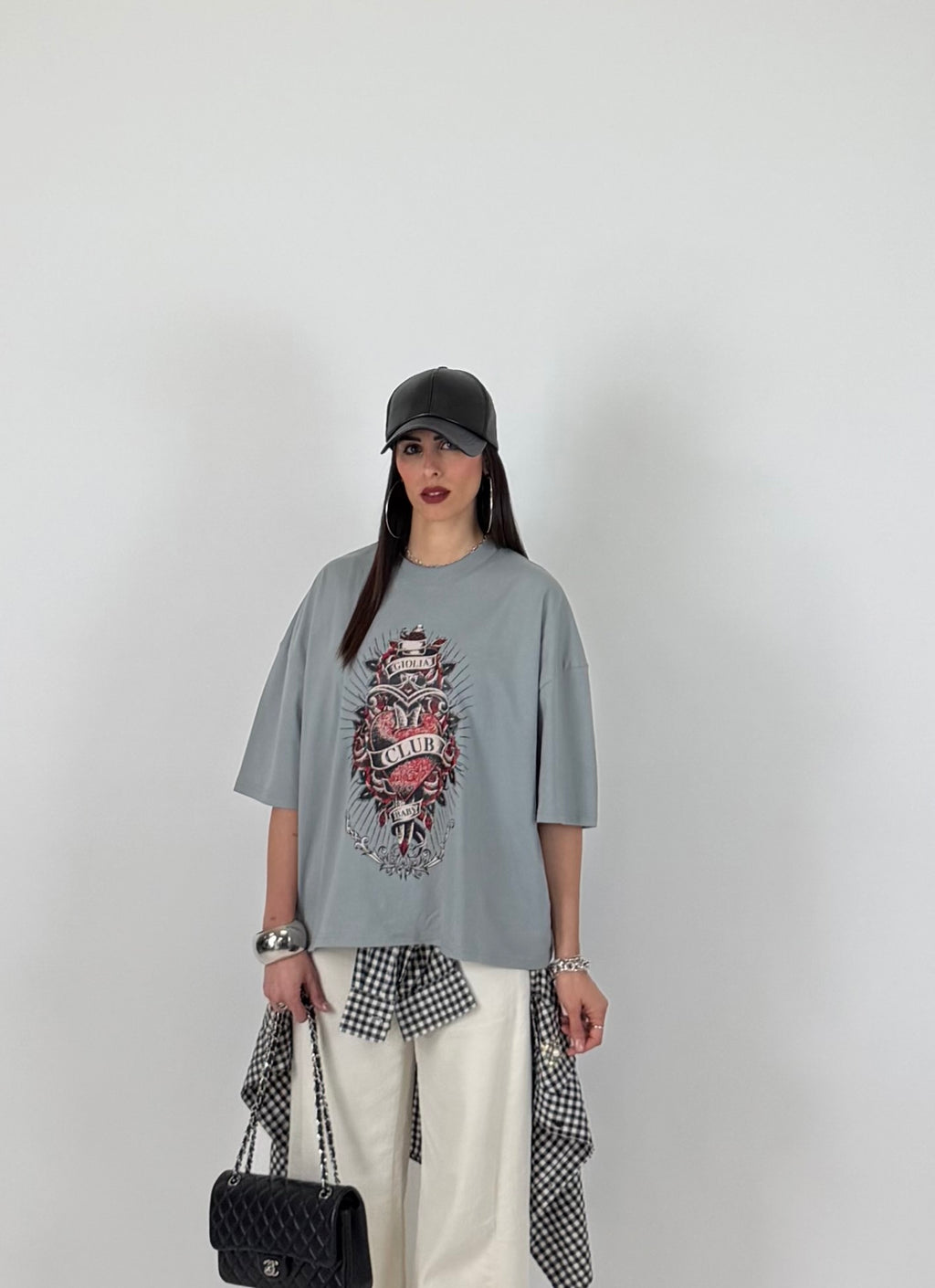 GIOLÍA CLUB T-SHIRT STONE