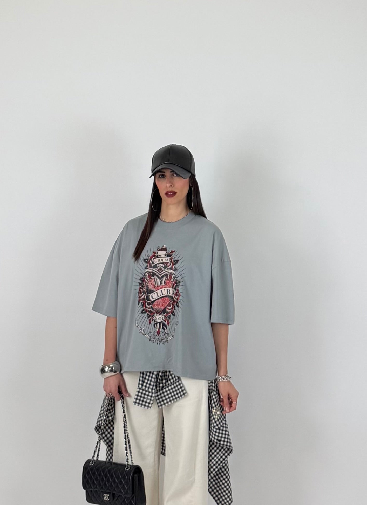 GIOLÍA CLUB T-SHIRT STONE