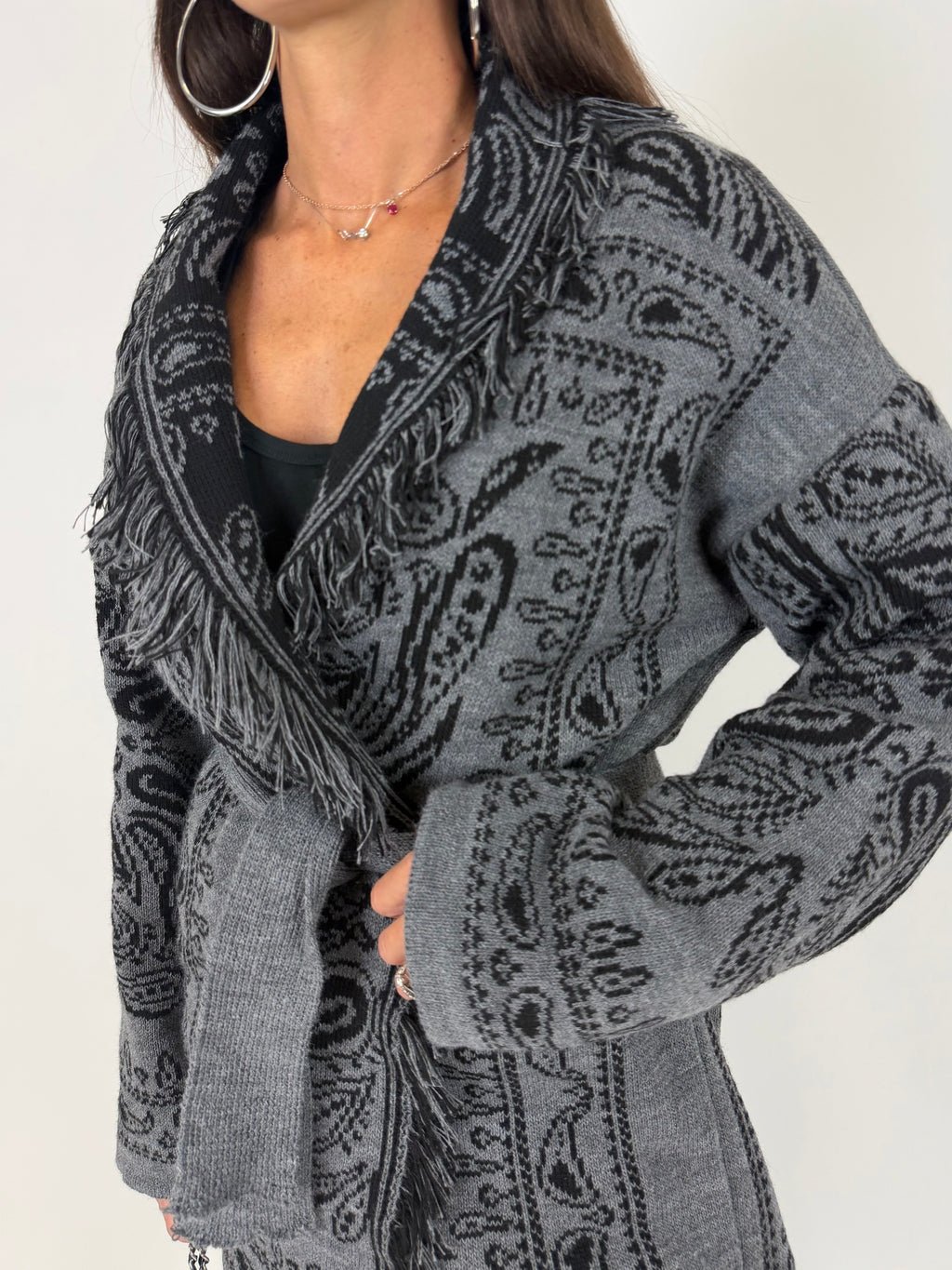CARDIGAN AZTECO