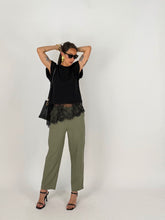 Carica l'immagine nel visualizzatore di Gallery, MAGLIA SHOL LACE NERA

