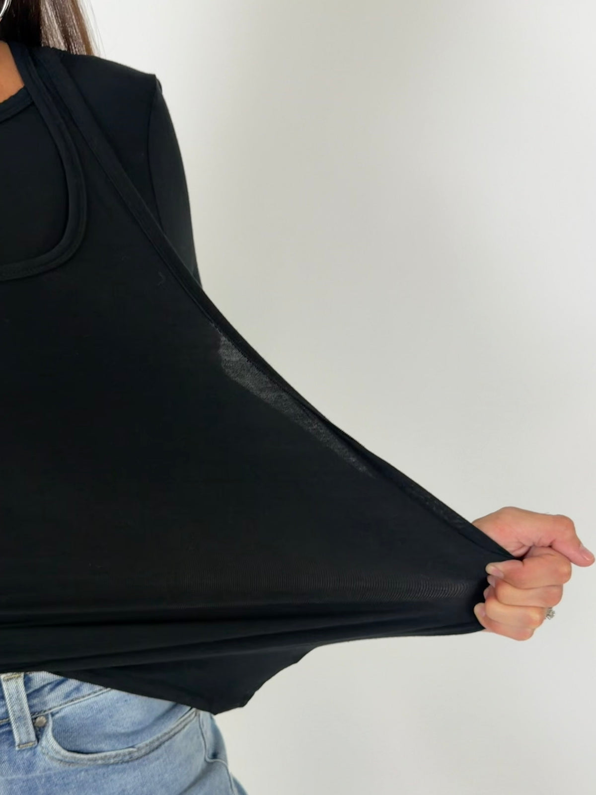 MAGLIA DOUBLE NERA