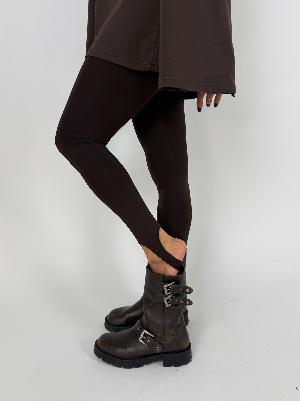 LEGGINS STAFFA CHOCO