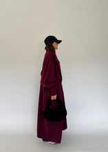 Carica l&#39;immagine nel visualizzatore di Gallery, CAPPOTTO CUFF WINE
